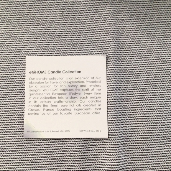 Etu’ Veneto Candle - Picture 3 of 6